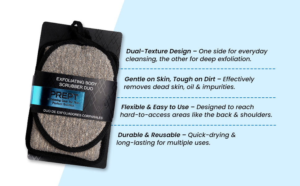 Loofah Exfoliating Body Scrubber,