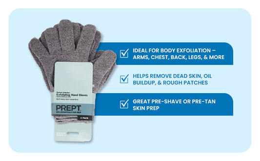Exfoliating Loofah Body Hand Gloves for Bathing