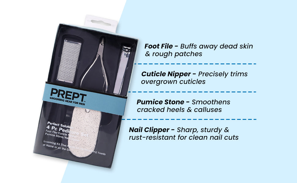 Pedicure Kit – 4-Piece Foot Care Set