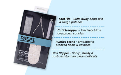 Pedicure Kit – 4-Piece Foot Care Set
