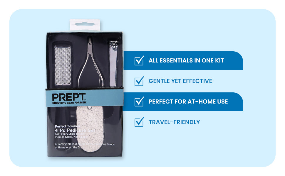 Pedicure Kit – 4-Piece Foot Care Set